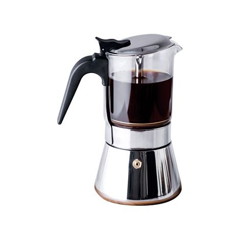 CAFETERA INOX BOROSILICATO SIENA 6 TAZAS - 62126