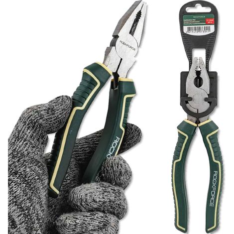 Alicates combinados Rockforce Cr-V de 200 mm