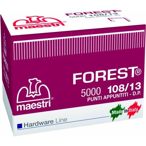 MAESTRI PUNTI SPILLATRICE ART. 108/13 DA 5000 PZ