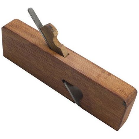 Ahlsen Menuisier d'avion en bois, raboteuse à bord plat, outil de bricolage pour le travail du bois à la main, pour la coupe, le polissage des surfaces en bois (1/5)