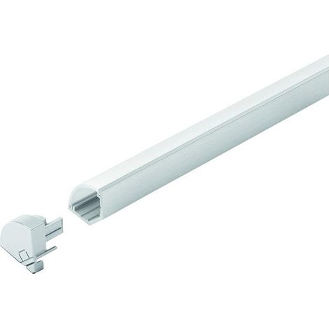 Conducto LED H opalino L 2000 mm, perfil