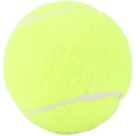 Balle de tennis interactive pour chien, robuste, non toxique et résistante aux griffures (7 cm de diamètre, convient aux petits chiens). (1/5)