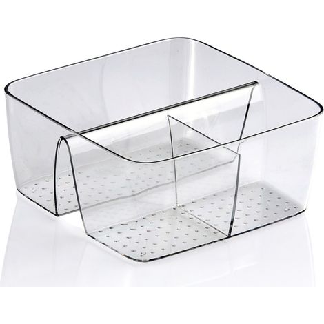 Organisateur petit transparent en plastique mod. table container (1/4)