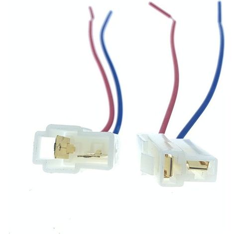 Connecteur 2 trous 6,3 mm pour vélos électriques, prise d'interface pour batterie lithium 48 V Xingheng, bornier -- JB1177-2P