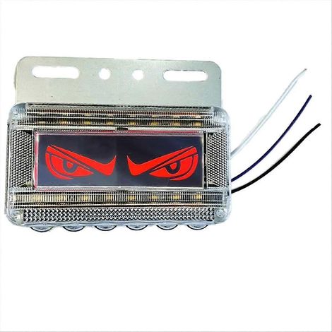 Feux de position latéraux à LED rouges pour camions 12V-24V (1/5)