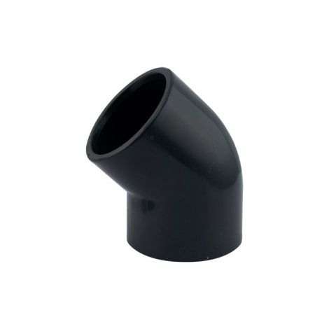 Winkelstück 45º Druck PVC Kleber - 20mm, IBIDE (1/5)