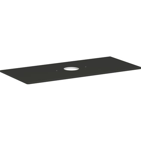 Konsole Xelu Q 1180x550mm m Auss mttg diamantgrau matt (1/3)