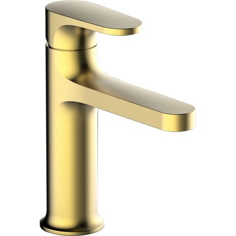 RAK Portofino Brushed Gold Basin Mixer Tap - RAKPOR3001G (1/2)