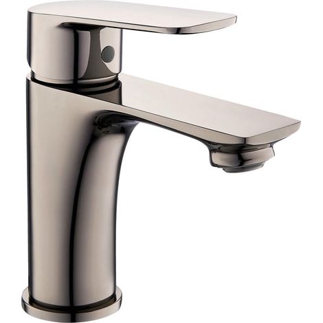 Grifo Monomando Coral Titanio Brillo Lavabo Estilizado (1/5)
