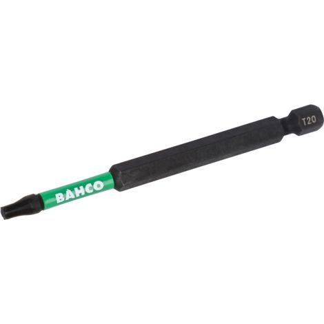 Bahco 1/4 Torsion Bits für TORX T15 Schrauben 90 mm - 2 Stk. pro Blisterpackung (1/3)