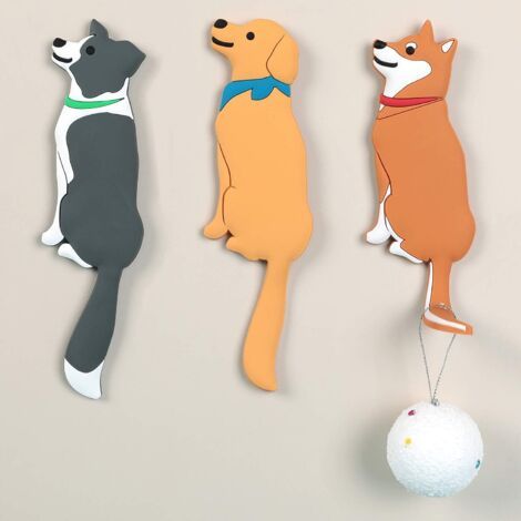 3 Pack Animal Adhesive Wall Hooks, Decorative Adhesive Hooks for Kids Room, Washable and Reusable Cute Hooks Without Drilling, Widely Used Hooks for Home, Kitchen, Bathroom. (1/5)
