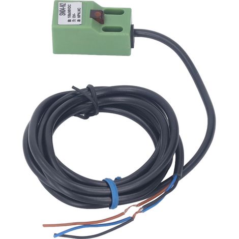 Berührungsloser induktiver NPN-NO-Näherungssensor, wasserdicht nach IP65, 10–36 V DC, 200 mA, industrieller Präsenzmelder (1/5)