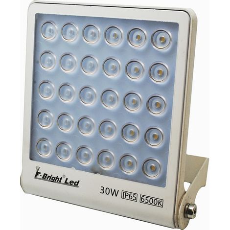 PROYECTOR LED EXTRAPLANO IP65 20W 6500K 100º 230V BLANCO