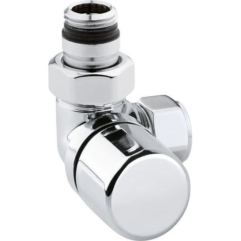 Arteclima - Valvola Termo Angolare 3/8" - Colore: Cromo - Versione: Sinistra