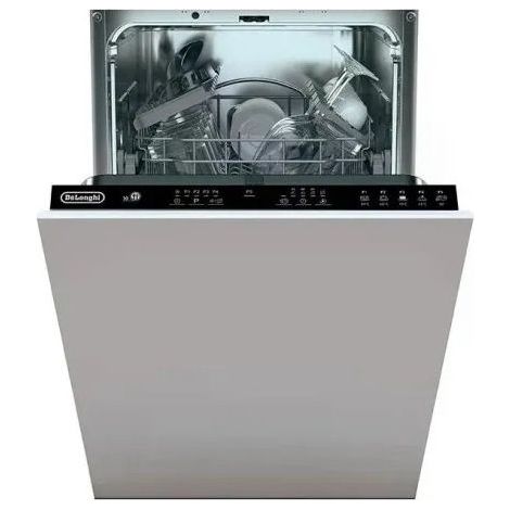 De Longhi L45P52EQD Lavastoviglie A Scomparsa Totale Slim 45 Cm 10 Coperti