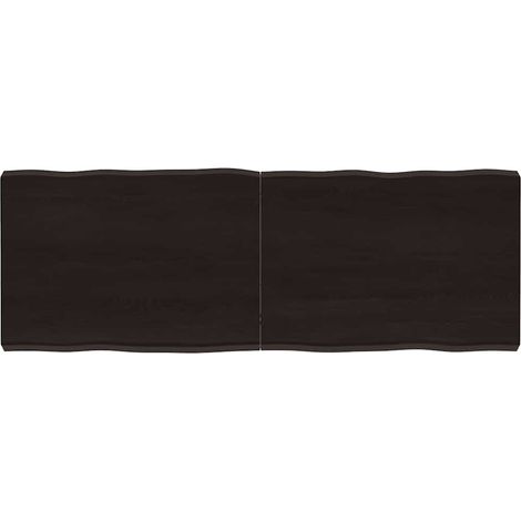 Dessus de table-Plateau de Table de Remplacement bois massif traité bordure assortie 236114 (1/5)