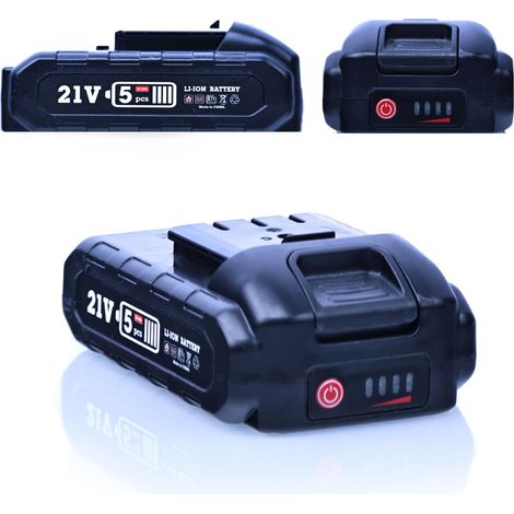 Rosfix Akku Animal Serie – 21 V Li-Ion Batterie 1,5 Ah  Temperatur- & Stromkontrolle  Wiederaufladbar ohne Kapazitätsverlust  Ersatzakku für Elektrowerkzeuge