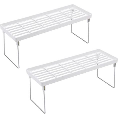 Lot de 2 égouttoirs à vaisselle sur pied pour cuisine et salle de bain, étagère de rangement pour casseroles et poêles, support pour évier, étendoir à linge enroulable, étendoir extérieur à poser sur