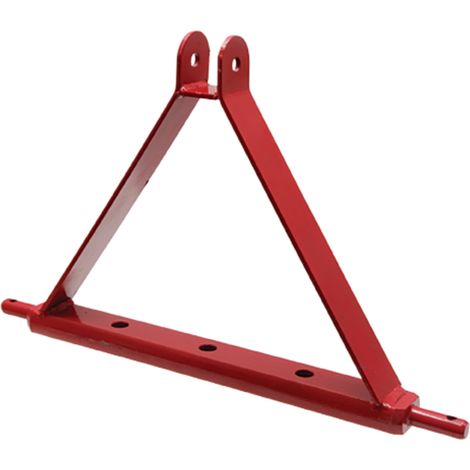 Triangolo di traino, lunghezza 810 mm, larghezza 80 mm, 3 fori, rimorchio categoria 2 20505 (1/2)