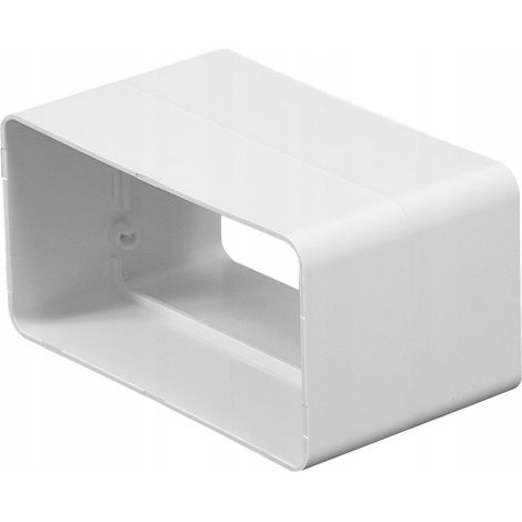Rohrverbinder Flacher Luftkanal Flat PVC 75-150