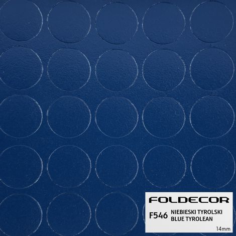 Tapón autoadhesivo fi14 azul tirolés (lámina de 25 unidades). (1/5)