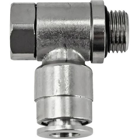 TRU COMPONENTS Raccord coudé TC-14205596 MPH-G 8-03 Ø de tuyau: 8 mm Taille du filetage: G3/8 1 pc(s)