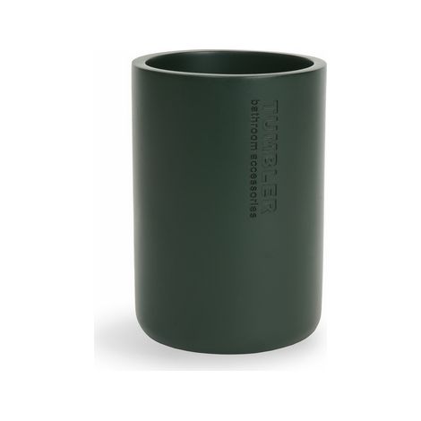 Porta spazzolini annika  Verde Forest - D. 7,7 x 11 cmMETAF