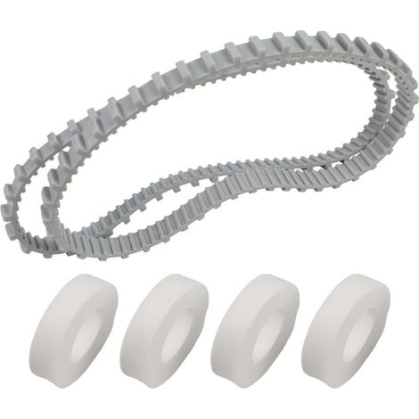 4 anneaux d'escalade 6101611-R4 et 2 rails 9985006-R2, convient pour robot de piscine Dolphin M200 M400 M500 DX3 DX4 DX6 et plus encore (1/4)