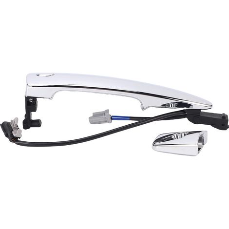 Maniglia esterna anteriore per portiera auto, moderna, in plastica ABS ad alta resistenza, lato sinistro, con foro, per Maxima Murano Sentra: 806469N00A, 806451AA0A (1/5)