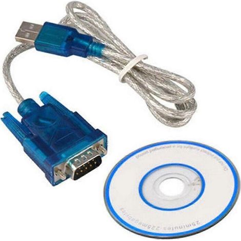 Adaptateur convertisseur USB vers port série RS232 DB9 mâle 9 broches COM B7F6 (1/5)