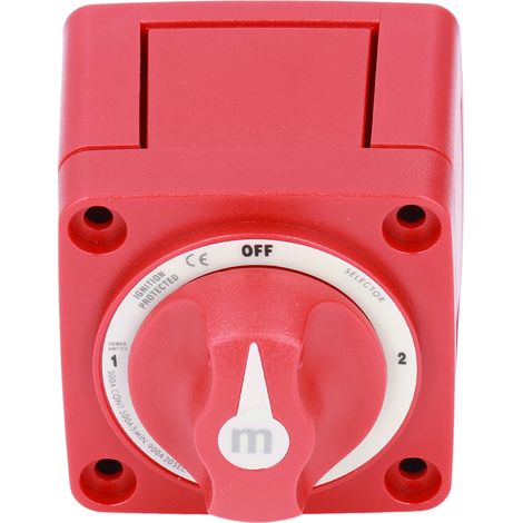 Interrupteur de batterie 300A, sectionneur de courant à double circuit à trois positions, adapté aux navires, voitures, camions, remorques et camping-cars. (1/5)