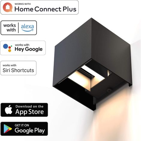 Hama LED Wandlampe WLAN, App- u. Sprachsteuerung (1/5)