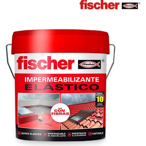 Imperméabilisation, 4l, gris, avec fibres  Fischer 547158