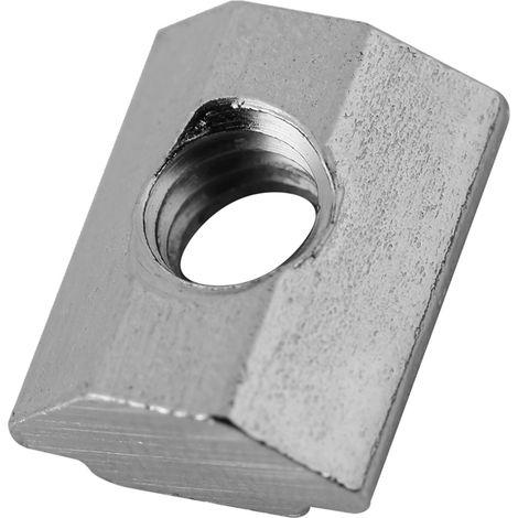 Écrou coulissant en acier au carbone nickelé pour accessoires de profilés en aluminium (EU20 M5) (1/5)
