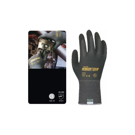 FPLUS guante nitrilo microporoso t/9 l , Guante Towa - 581 ACTIVGRIP ADVANCE
Inicio Guantes de trabajo Guante Towa - 581 ACTIVGRIP ADVANCE
Guante sin costuras de nylon® recubierto