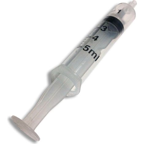 Jeringa plástico desech., 5 ml (100 u)