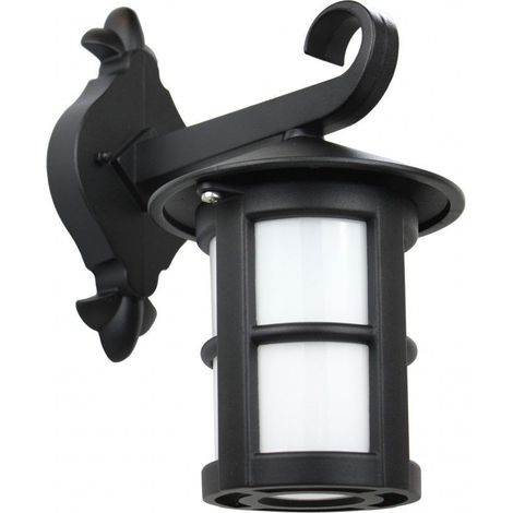 Applique esterna down E27 nera IP43 SU-MA Cordoba K3012 (1/5)