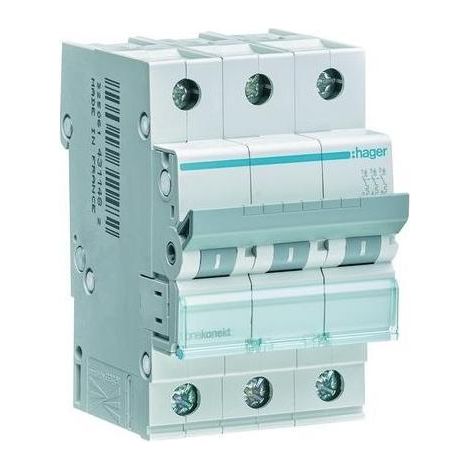 Leitungsschutzschalter Hager 3p, C25A, 6kA, MCN325 (1/5)