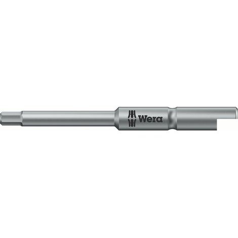 Embout 6 pans 1.5 mm Wera 05135268001 Acier à outils allié, extra-rigide 1 pc(s) W76700 (1/2)
