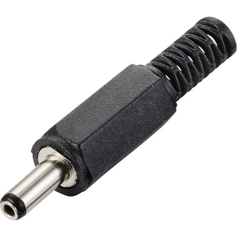 TRU COMPONENTS Elément de liaison pour courant faible mâle, droit 3.5 mm 1.35 mm 1 pc(s) (1/4)