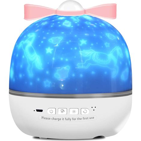 Ciel étoilédirigéVeilleuse,360°Tournant, idéal pour les cadeaux d'anniversaire et la décoration de chambre d'enfant (1/5)