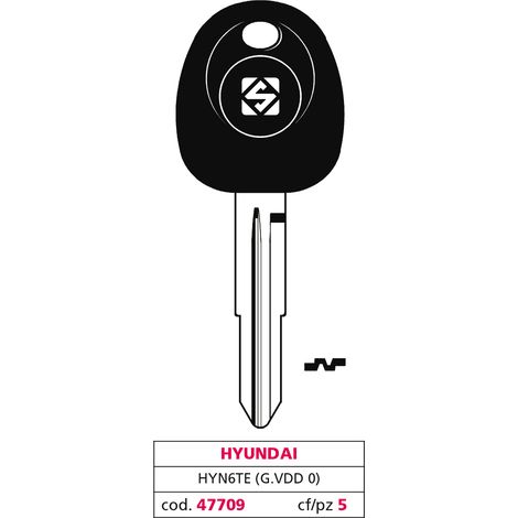 Silca CHIAVE PER AUTO HYN6TE (G. VDD 0) HYUNDAI 5.00 pz