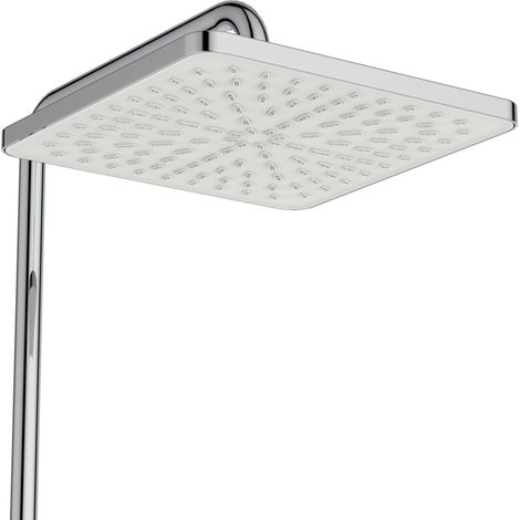 Ideal Standard Ceratherm T25N - Conjunto de ducha con termostato, 26x26 cm, 2 chorros, cromo A8521AA (1/2)