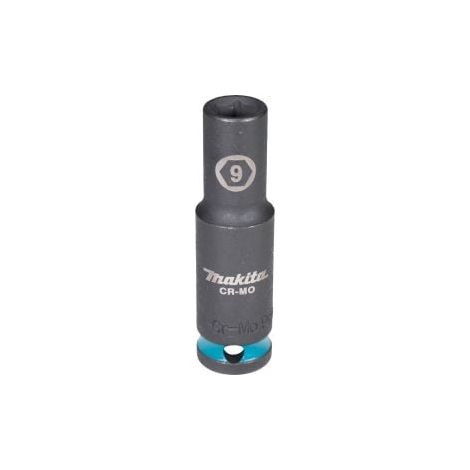 Makita E-16265 Clé à douille 3/8" SW9 Impact Black longue
