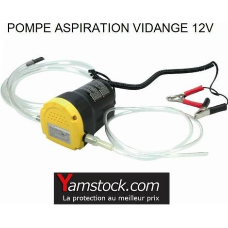 Pompe Vidange Huile - 12 V - Débit 3 L/min - Électrique - Universelle - 1 Pièce