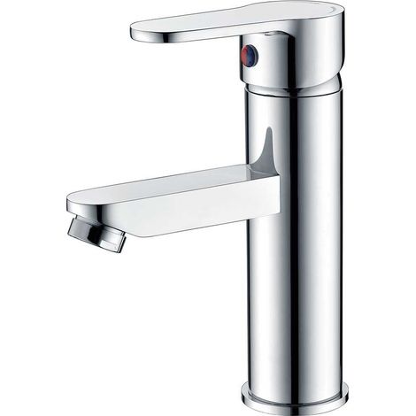 Grifería monomando de Lavabo Latón Cromado Serie París IMEX (1/4)