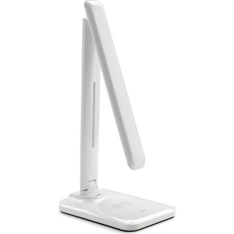 Faltbare LED-Schreibtischlampe mit 10-W-Funkladegerät, 3 Touch-Modi und Augenschutz zum Lesen im Bett (1/5)