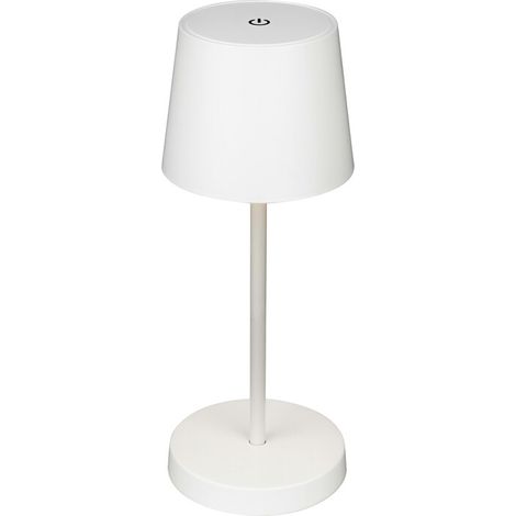 LAMPADA DA TAVOLO BT10000 BATT RICARIC BIANCO- 1,0 pz