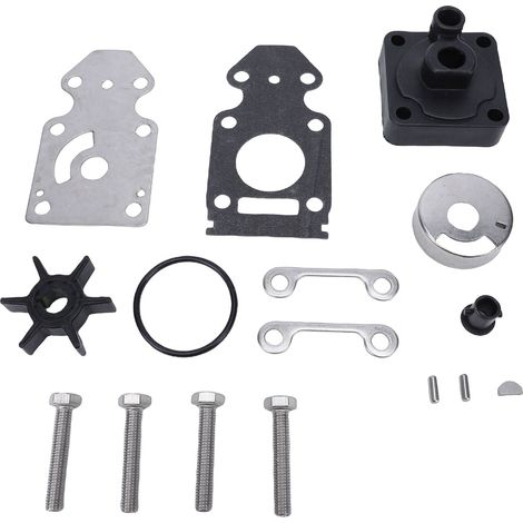 Kit di riparazione per turbina della pompa dell'acqua per motori fuoribordo da 9,9 e 15 CV, codice 63V-W0078-02. (1/4)
