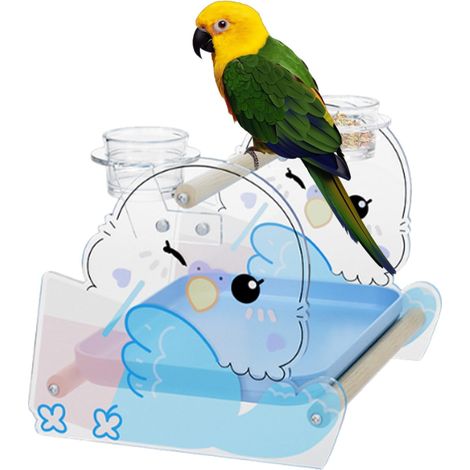 Perchoir pour oiseau - Support d'entraînement pour oiseau - (1/5)